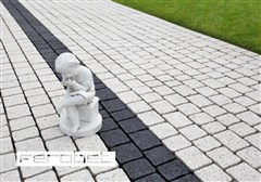 FEROBET Dlažba CUBES Excelent Bílá